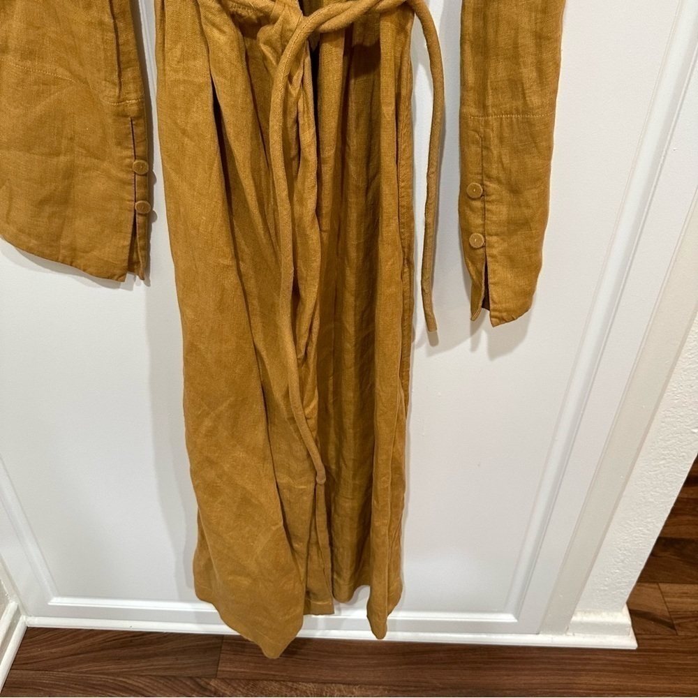 Nanushka  Farah Open-back  Wrap Midi Dress size M - Picture 6 of 11